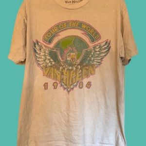 Van Halen oversized band tee